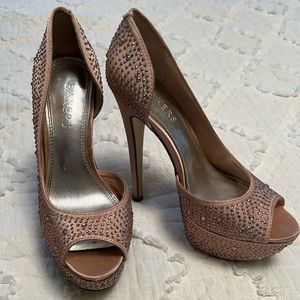Gorgeous crystal stilettos